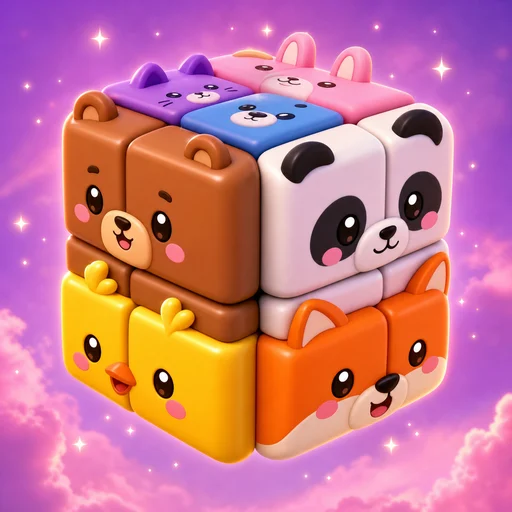 Animal Cube 3D